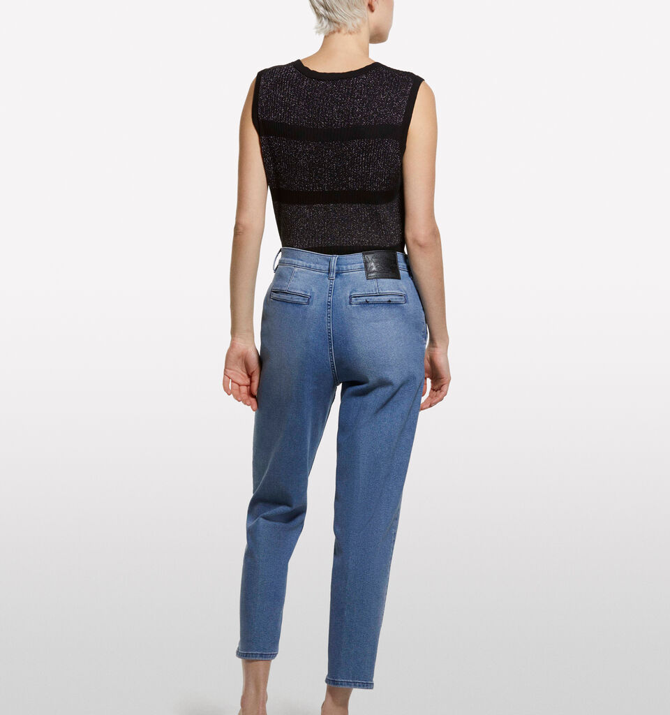 Jeans Style 71 chino slim fit blu - jeans slim fit da donna - Azzurro | Sisley image number 2
